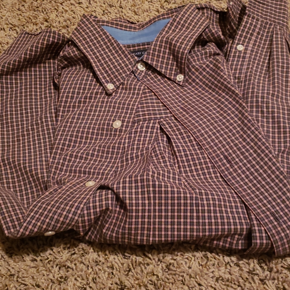 CHAPS EASY CARE BUTTON DOWN